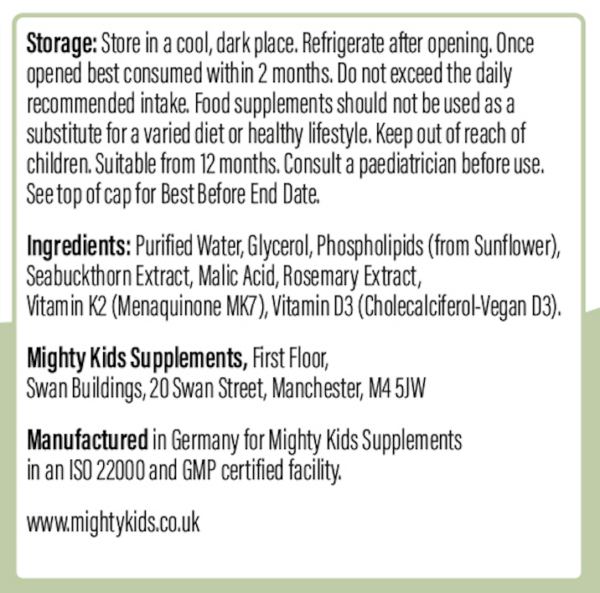 Liposomal Vitamin D3 & K2 - Image 3